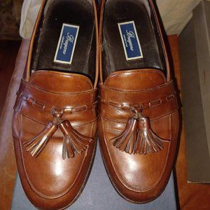 Bragano Brown leather dress Size 10